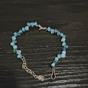 Waxing Poetic wild is the Wind bird turquoise bracelet